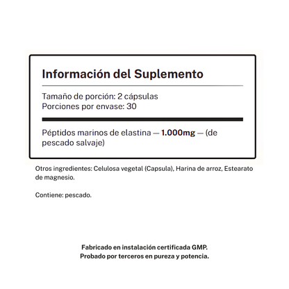 Elasture | Fórmula Reafirmante con Péptidos de Elastina